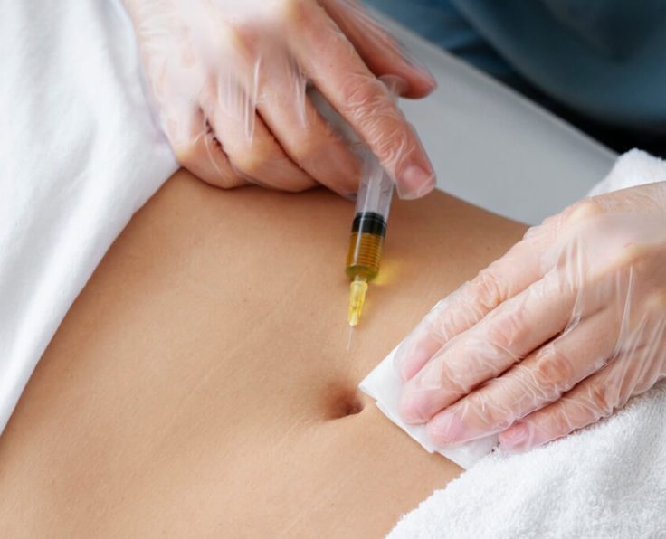 Fat melting injections